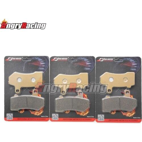 Brake Pads For Harley Street Rod VRSCA V-Rod Night FLHX Street Glide FLHRC Road King FLHTCU Ultra Classic Electra Glide 08-20