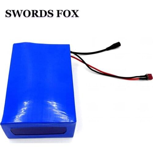 SWORDS FOX 36V 15AH electric bicycle battery power battery 36v 15ah e scooter battery with 15A 20A 30A BMS 42v 2A charger