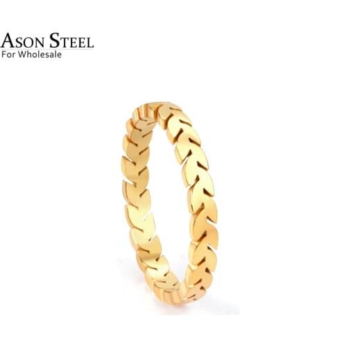 ASONSTEEL Paired Rings