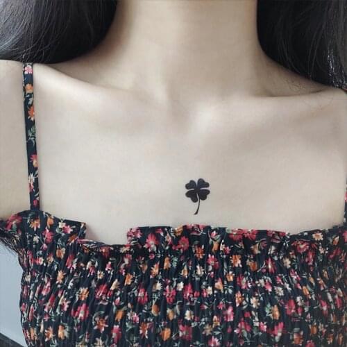 Billiards Clover Dice Temporary Tattoo Sticker Waterproof Women Men Adults Fake Body Art New Design 10.5X6cm Kids Hand Tatoo