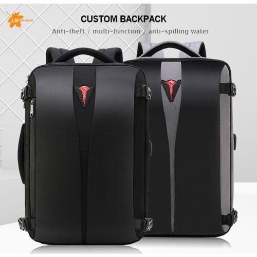Men‘s Laptop Backpacks custom bag Fashion Waterproof Travel bag Anti-thief male Mochila school bags