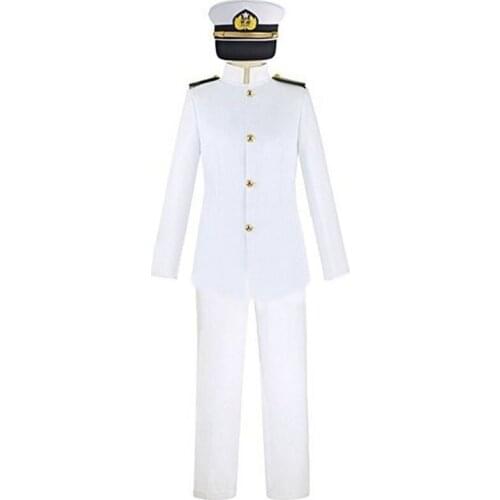 Kantai Collection T Admiral Uniforms t Cosplay Costume 11