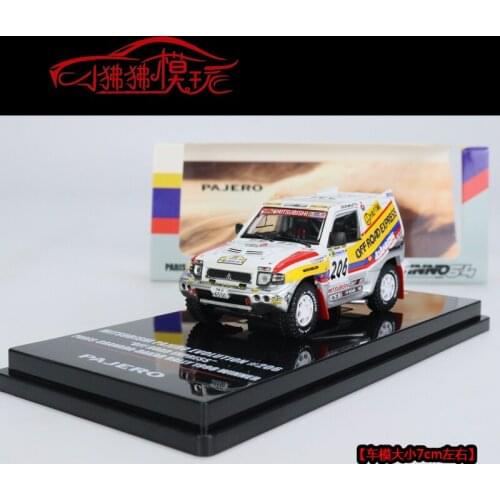 INNO 1:64 Mitsubishi Pajero Diecast Collection of Simulation Alloy Car Model Children Toys