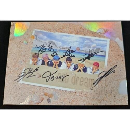 NCT DREAM autographed signed mini1st album We Young CD korean ver K-POP 09217