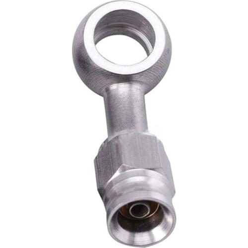 AN3 10mm Stainless Steel Brake Hose Fitting Ends Adapter for Car Auto Motorcycle 77HF