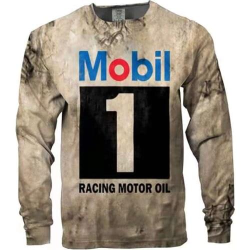 New Fashion Casual Long Sleeve T Shirt For Men Clothes Male Tshirt Streetwear Vintage Letter Print Tee Shirt Men T-shirts Tops