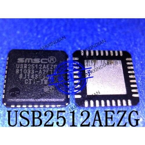 1Pieces new Original USB2512AEZG USB2512A QFN36 In stock real picture