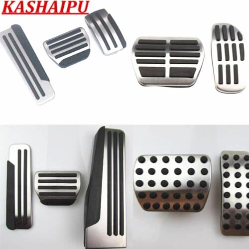 AT/MT Car Footrest Accelerator Brake Pedal Cover Kit For Infiniti G25 Q30 Q50 Q60 Q70 QX30 QX50 QX60 QX80 QX70