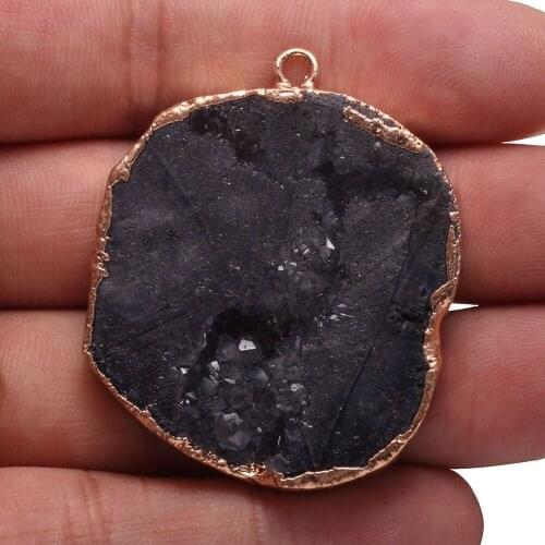 Natural Stone Pendant Irregular Agates For Jewelry Making DIY Necklace Bracelet Anklet Accessory