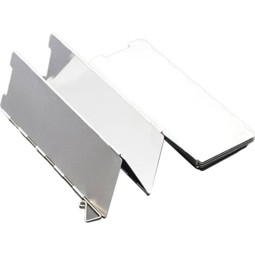 8 Plate Folding Gas Stove Outdoor Camping Cooking Effective Windproof Cover Windproof Cover Picnic Cookware Camping Equipment