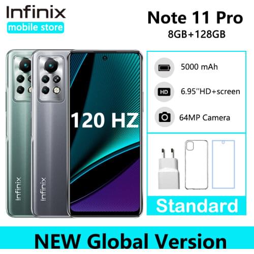 Infinix Note 10 Pro Global Version NFC Helio G95 64MP Camera Support 33W Super Charge 5000 Battery 6.95'' Display Smartphone