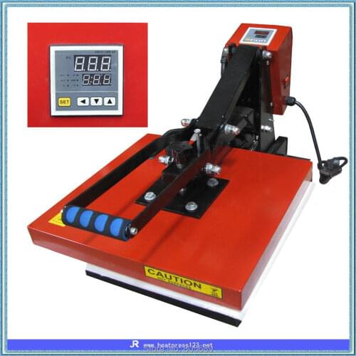 Black manual tshirt 80x100 heat press machine large format for sale 38*38 40*50 40*60