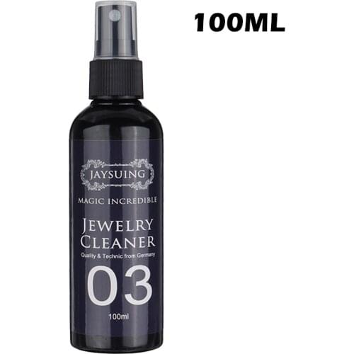 100ml All-Purpose Cleaner Gem Jewelry Cleaner Solution Diamond Ring Necklace Cleaning Spray Jewelry Maintenance Liquid