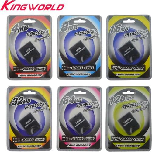 10pcs High quality Memory Card Storage Saver for G-ameCube N-GC Console