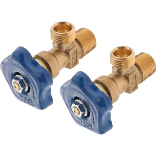 2 Pcs Small Gas Bottle Regulator Valve for MIG Welding Argon Cylinder WP-15
