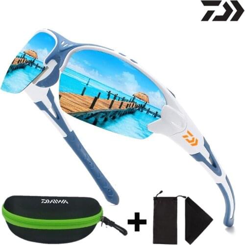 2021 DAIWA Polarized Fishing Sunglasses Men Sun Glasses Camping Hiking Driving Eyewear Outdoor Sports Goggles UV400 Sunglasses