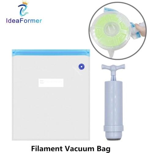 3D Printer PLA/ABS/TPU/PETG Filament Vacuum Storage Bag Consumables Safekeeping Humidity Resistant Sealing Bag Keep Filament Dry
