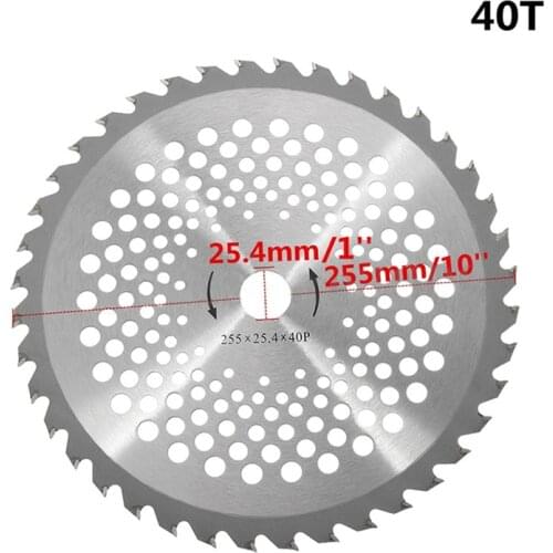 40T/80T 10 inches Lawn Mower Brush Cutter Steel Lawn Cutter Accessories SDF-SHIP