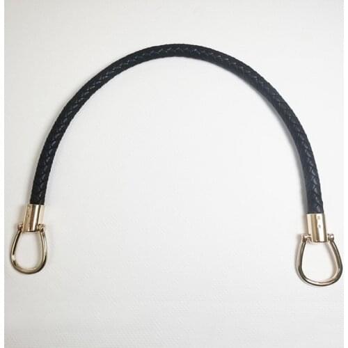 50cm Black Handbag Belt With Bag Accessories Hand Rope Portable Handle Carry Short Strap Contains Hardware