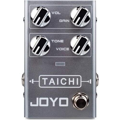 JOYO TAICHI Low Gain Overdrive Guitar Effect Pedal True Bypass Full Metal Shell Overdrive Effect Pedal Guitar Accessories