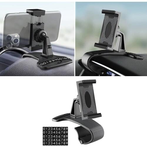 Dashboard Car Phone Mount Holder Magnet Holder In Car Clamp Clip Car-Styling Stand Mobile Universal Dashboard Support Smartphone