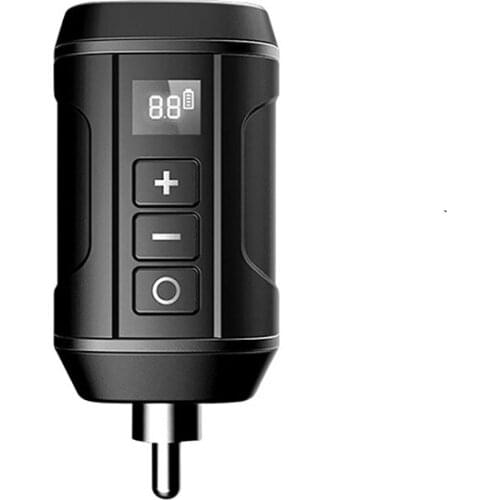 Wireless Tattoo Battery Power Supply RCA Audio DC Interface For Rotary Machine Fount Adapter Fast Chargering