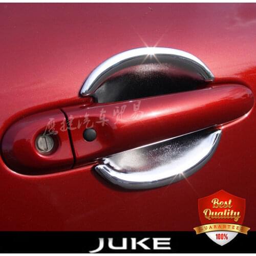 Car Door Handle Bowl for Nissan Juke 20010- 2018 ABS Chrome Plated Decoration