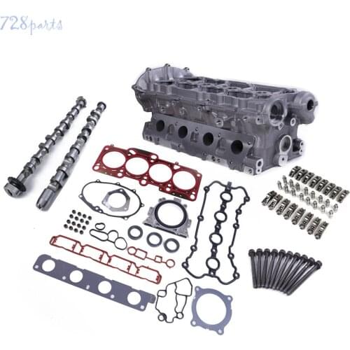 2.0T Engine Cylinder Head & Camshafts & Gaskets & Bolts Lifters Kit Fit For VW Golf GTI EOS Passat AUDI A3 A4