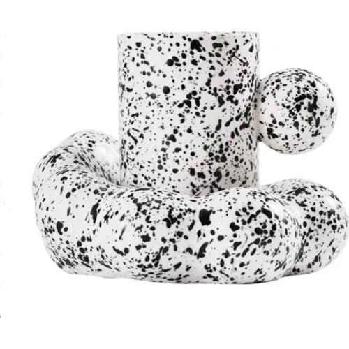 Creative Shape Ceramic Mug 280ml Breakfast Coffee Mug Living Room Decoration Dining Tableware Home Milk Cup