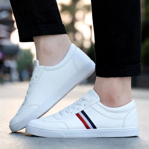 Men shoes Casual Men Sneakers White shoes flat shoes ST473