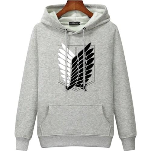 Autumn Retro attaque des titans Printed Casual Brand Clothes Men Top Hoodies 2021 Fashion Clothing Sweatshirt Pullover Unisex