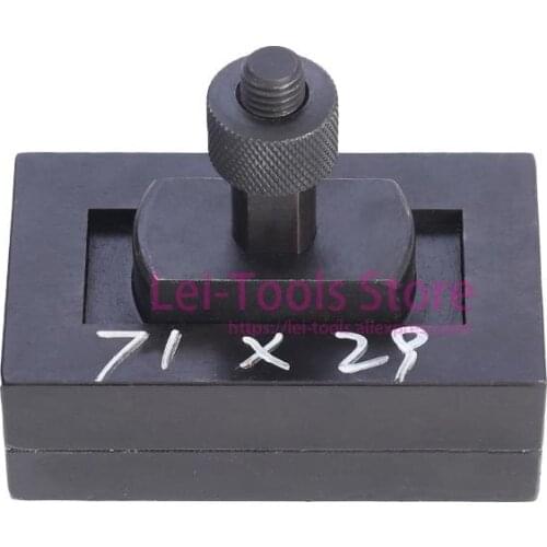 Customized 71x29 Mm Rectangular Hydraulic Die SYK-8/15 Stainless Steel Manual Hydraulic Punching Mold