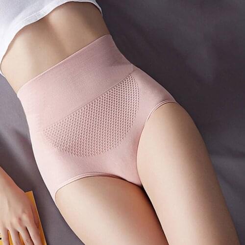 2020 Japan Style Women High Waisted Underwear Breifs Thickened Front and back High Strechable Elestic Woman bottomwear Innerwear