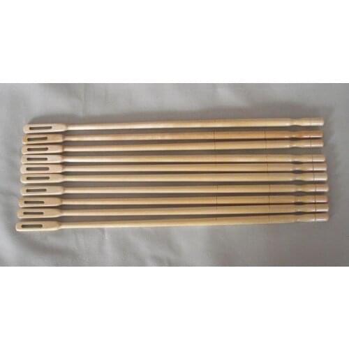 25 Pcs Flute Sticks Nice shape Maple wood material Flute Cleaning rods