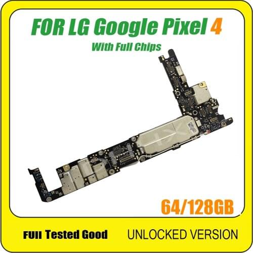 Work Well Unlocked Housing Electronic Panel Mainboard Motherboard Circuits Flex Cable For Google Pixe4 Pixel 4 MB LBS