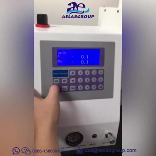 AELAB Manufacter Price ISO & CE Hot Sell 2 Elements K Na Digital Flame Photometer