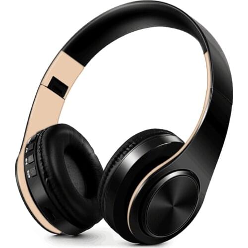 Wireless Headphones Bluetooth Headset Foldable Headphone HIFI Stereo Earphones With Microphone For PC mobile phone Mp3