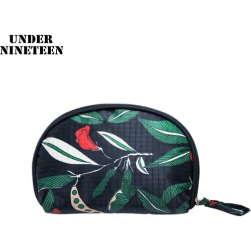 Under Nineteen New Flower Cosmetic Case Bag Large Capacity Make Up Organizer Pouch Neceser Toiletry Wash Storage Bag Wholesale
