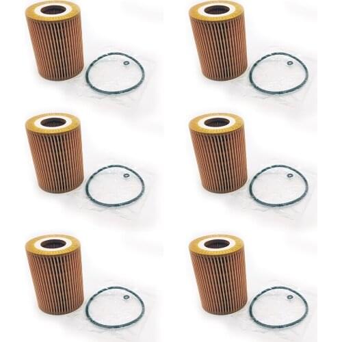 Yubao 6Set of Oil Filter Kit A6421800009 For Mercedes W164 W166 W211 W212 R251 Sprinter GL320 E320 ML320 Jeep Grand Cherokee