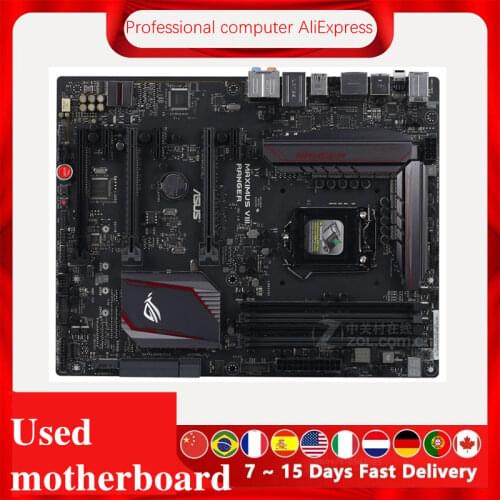 For Asus MAXIMUS VIII RANGER Original Used Desktop Intel Z170 Z170M DDR4 Motherboard LGA 1151 i7/i5/i3 USB3.0 SATA3