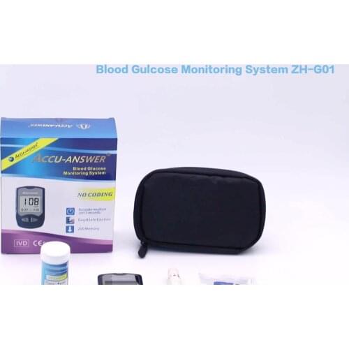 Place of Origin and Class II Instrument Classification Blood Testing Equipment Blood Glucose Meter Glucometro OEM 3 Years