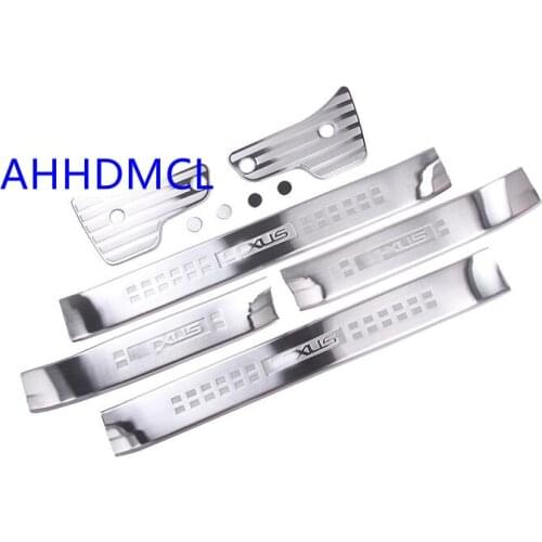 Car Welcome Pedal Threshold Strip Door Sill Strip For Lexus GX400 GX460 2010 2011 2012 2013 2014 2015
