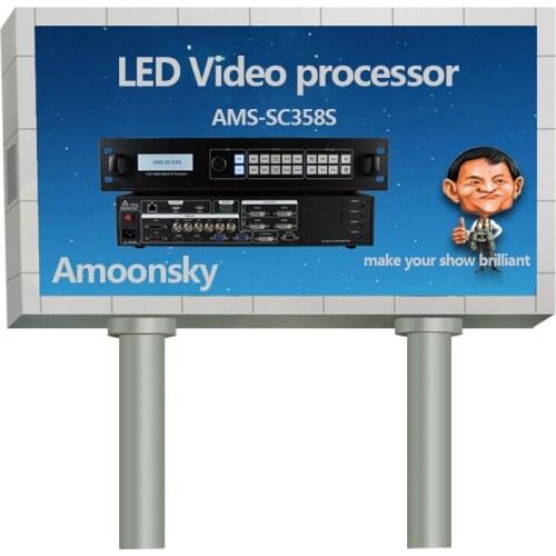 Original factory professional SC358S sdi 4K scaling and switching led video processor hd display for absen led screen