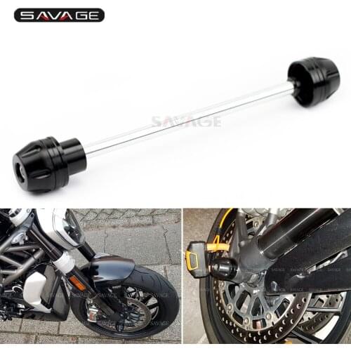 Front Wheel Fork Slider For DUCATI Hypermotard 950/939/SP 821 MONSTER 1200/S/R Motorcycle Accessories Axle Falling Protection