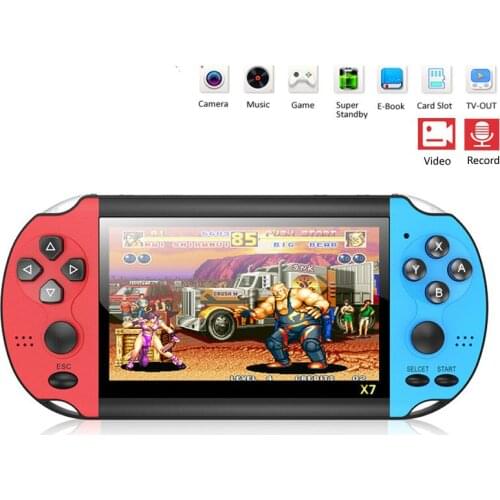 Handheld Game Console 4.3 inch Screen MP4 Player Video Games Retro Real 8GB Support for PSP Game Camera Video E-book