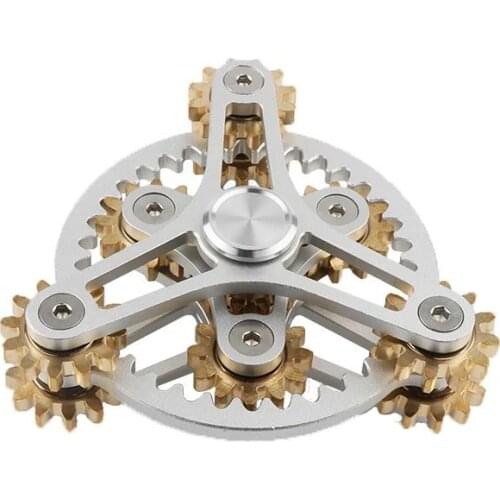 Gear Linkage Antistress Relax Toy Decompress Spinning Top Fidget Spinner Fidget Toys Hand Spinner Collection for Adult Xmas Gift