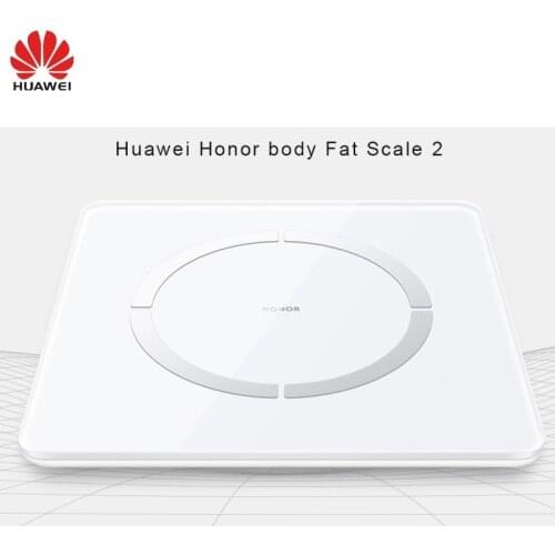 Huawei Honor smart scale 2, standard 14 body analyzer monitor body fat rate heart rate measurement intelligent weighing, 2021