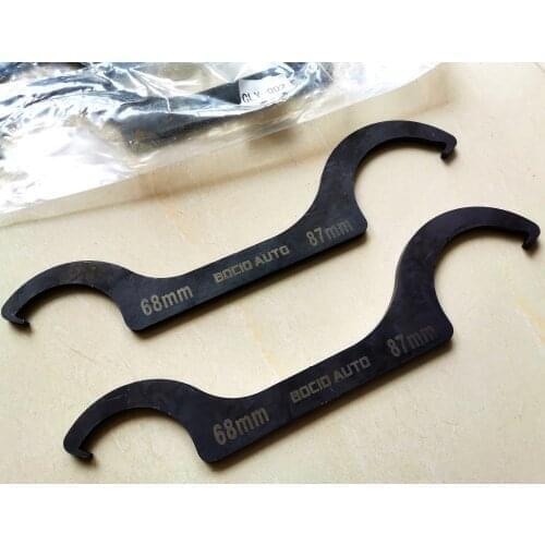 Stainless Steel Universal shock wrench Spanner Rear Shock Steering Stem Wrench Fit Most Motorcycle Drit bike