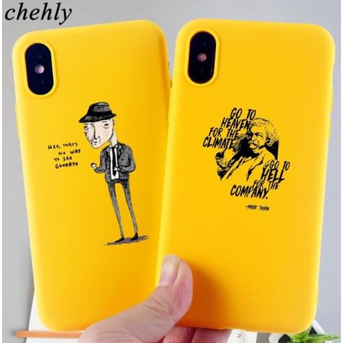 Funny Cartoon Phone Case for IPhone 6s 7 8 11 Plus Pro X XS MAX XR Cute Cases Soft Silicone Fitted TPU Back Accessories Covers