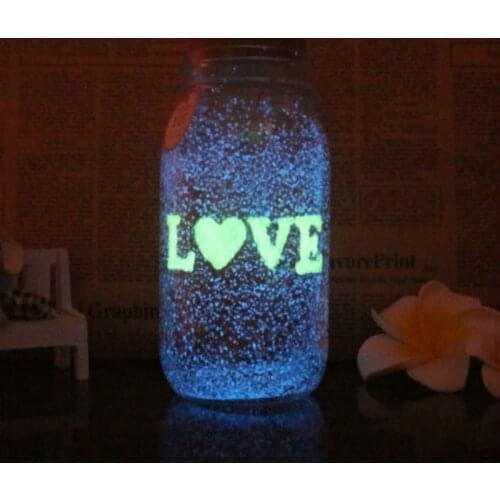 1 Bag 10g Glow In The Dark Fluorescence Sand Party Bright Paint DIY Star Wishing Bottle Particle Luminous Toys for Children Gift
